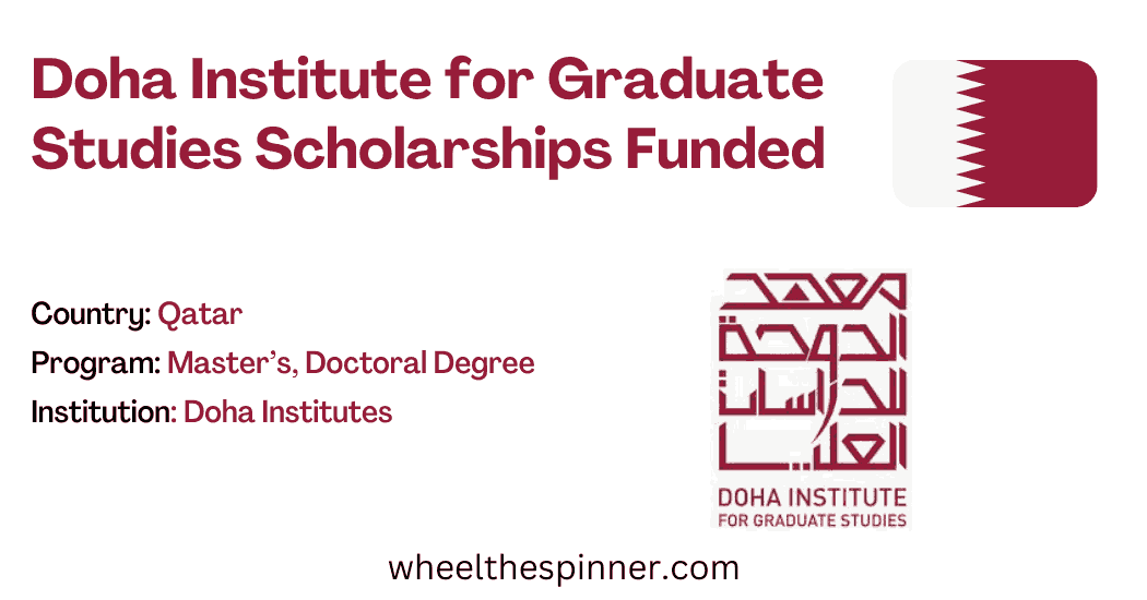 Doha Institute for Graduate Studies Scholarships Funded