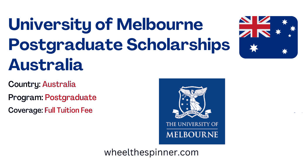 University of Melbourne Scholarships Australia