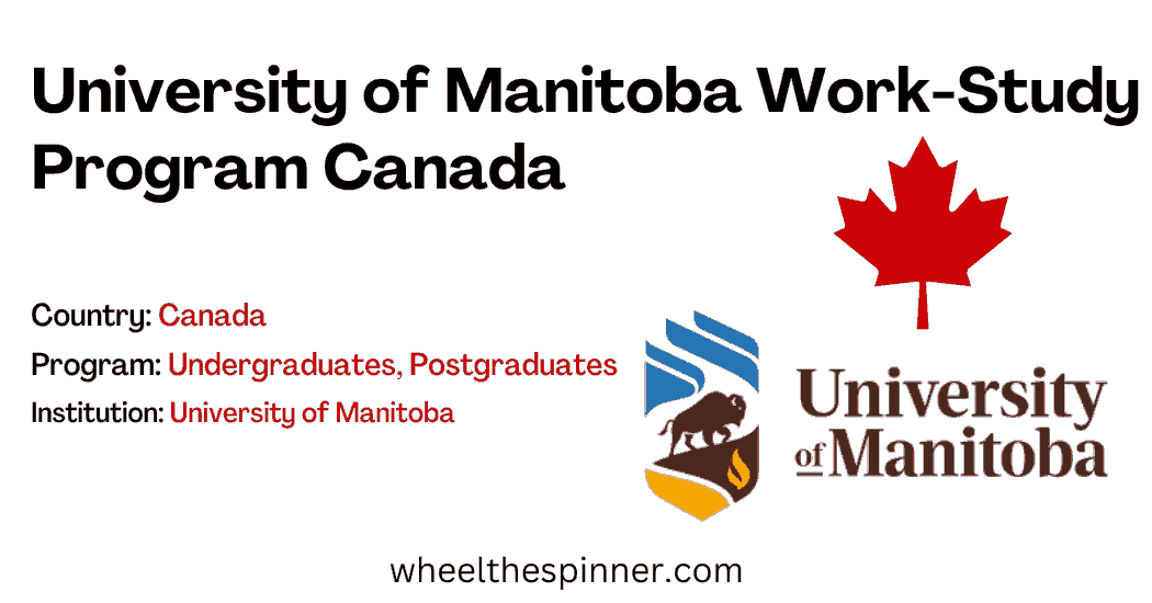 University of Manitoba Work-Study Program Canada