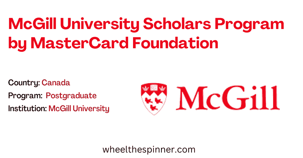 McGill University Scholars Program