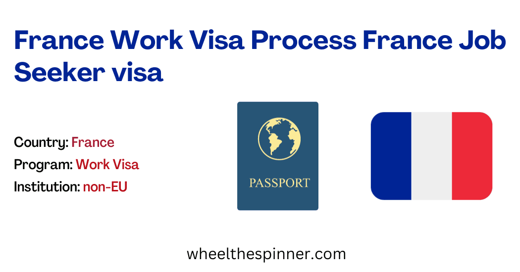 France Work Visa Process