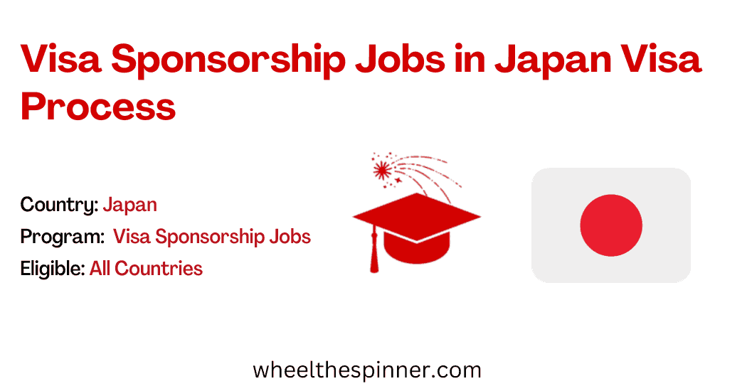 Visa Sponsorship Jobs in Japan Visa Process