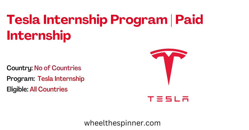 Tesla Internship Program