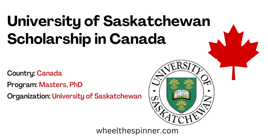 University of Saskatchewan Scholarship in Canada