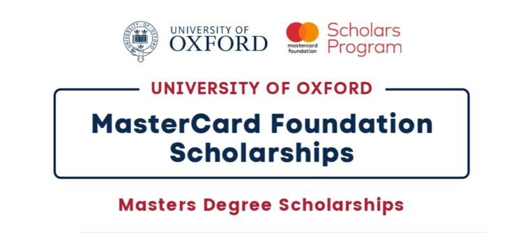 University of Oxford Mastercard Foundation Scholarships 2025